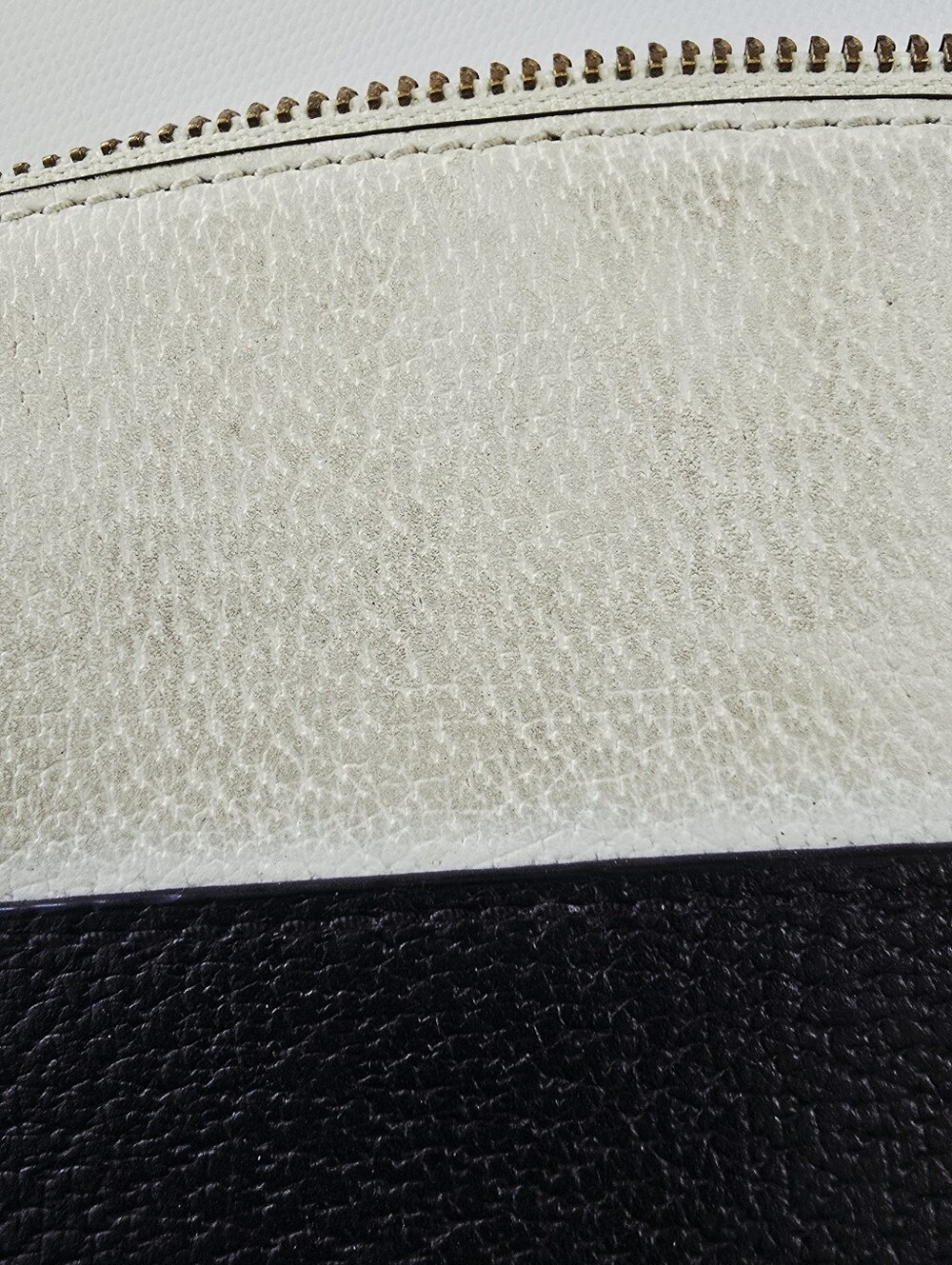 Kate Spade New York Black Cream Leather Colorblock Crossbody Bag - Picture 12 of 12